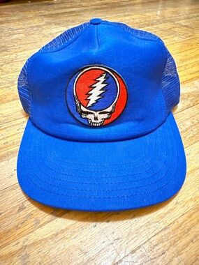 Grateful Dead Blue Trucker Hat